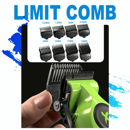 BRDCLIP New White Professional FA1C-T-609 Barber Hair Clipper Set Men's 10000RPM Electric Shaver Hair Trimmer Barbershop Tools