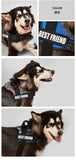 Pet Customizable Harness Vest For Small Medium Large Dog Classic Luxury Walking Dog Harness Adjustable No pull Safe Pet Supplies