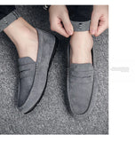 New Men's Loafers, Lightweight and Breathable Casual Shoes, Men's Flat Driving Shoes, Soft Sole Slip-on Business Shoes, Moccasins