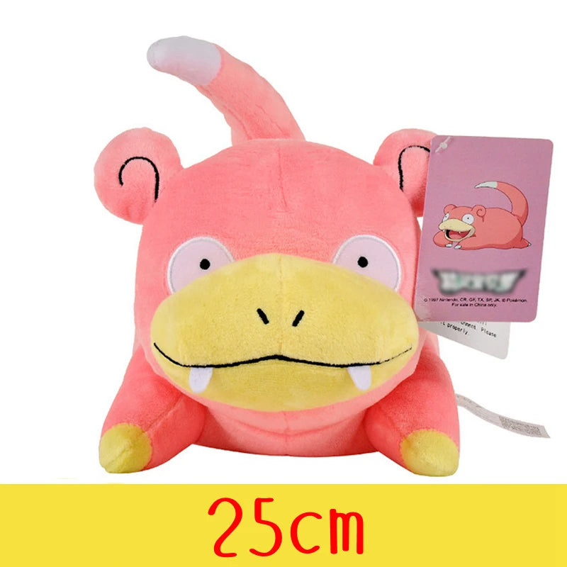 Peluche de Pokémon de alta calidad con etiqueta, dibujo animado de Pikachu, Charmander, Squirtle, Bulbasaur, muñeco de peluche, regalo para niños.