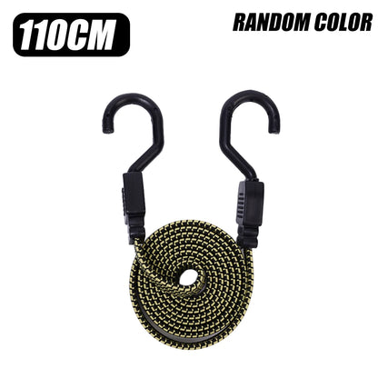 New Elastics Rubber Luggage Rope Cord Hooks Bikes Rope Tie Bicycle Luggage Roof Rack Strap Fixed Band Hook Car Accessories