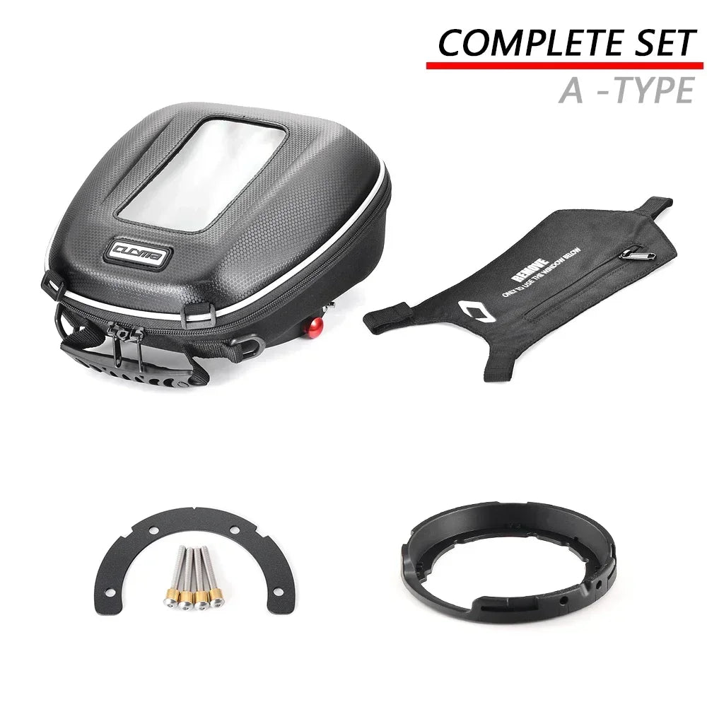 Motorcycle Tank Bag For BMW R1250GS R1200GS S1000XR F850GS R 1200 RT/R 1250 GS ADV F750 F900 XR Luggage Quick Lock Racing Backpa