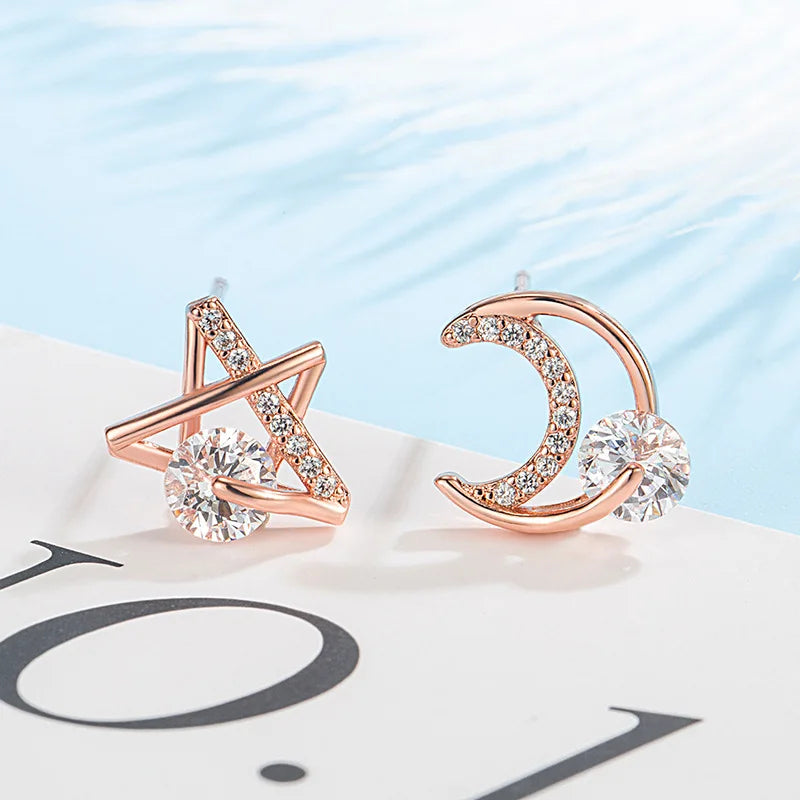 Novo 925 prata esterlina coração brincos moda de alta qualidade para o casamento feminino jóias finas acessórios presentes festa