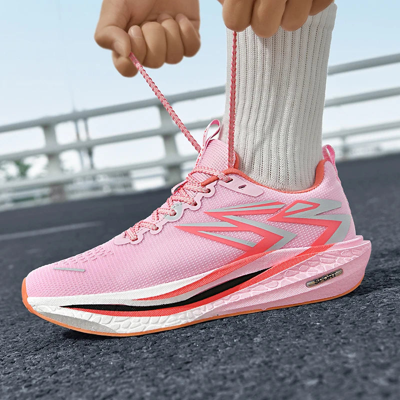 Running Sneakers Men Lightweight Breathable Non-Slip Wear-Resistant Soft Gym Jogging Shoes Comfort Marathon Sport Shoes for Man