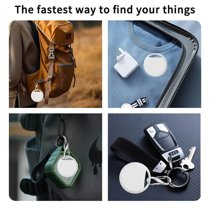 Airtag Bluetooth GPS Trackers IPX5 Waterproof Tracking Find Bag Key Anti-lost Smart Tag Available Finders For iPhone FIND MY 1pc