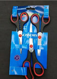 3 tijeras de acero inoxidable para estudiantes, tijeras de papelería para el hogar, tijeras multifuncionales de sastre para oficina, corte manual, nuevas