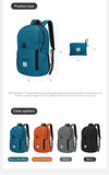 Naturehike New 30L Camping Backpack Large Capacity Portable Foldable Waterproof Shoulder Bag Outdoor Travel Hiking Picnic Bag