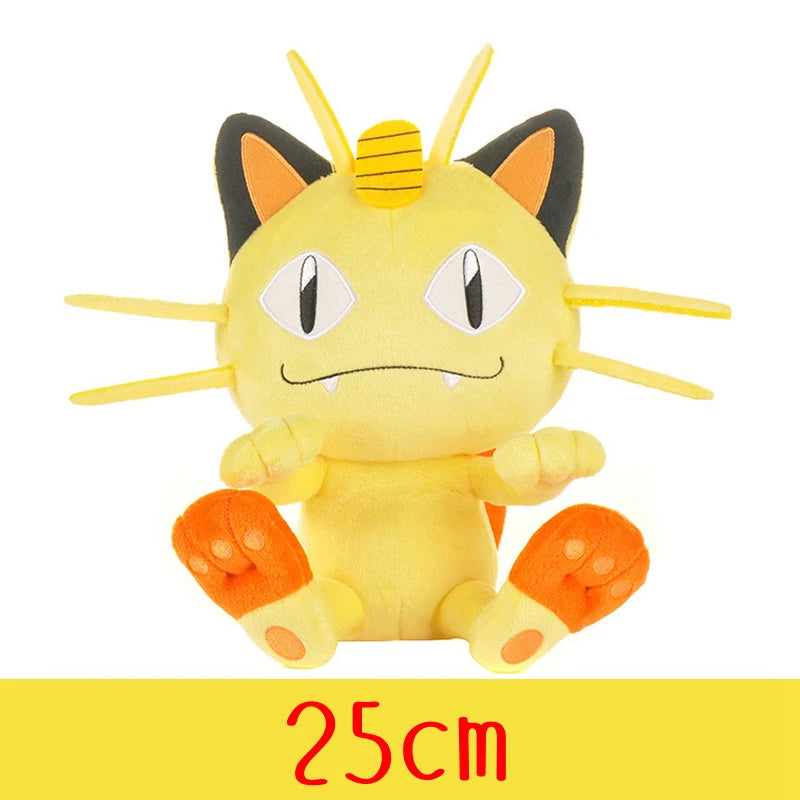 Peluche de Pokémon de alta calidad con etiqueta, dibujo animado de Pikachu, Charmander, Squirtle, Bulbasaur, muñeco de peluche, regalo para niños.
