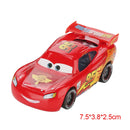 Disney Pixar Cars 3 2 Metal Diecast Car Toy Lightning McQueen Queen of England Fritter Miss For Kids Boy Birthday Toy Car Gifts