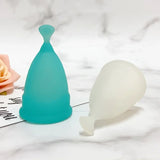 Menstrual Cup for Women Portable Menstrual Sports and Side Leakage Prevention Silicone Monthly Cups