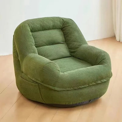 Portable Lazy Sofa Living Room Cheap Single Sofas Adult Tatami Chaise Lounge Relaxing 1-person Sofa Modern Tiny Home Furniture