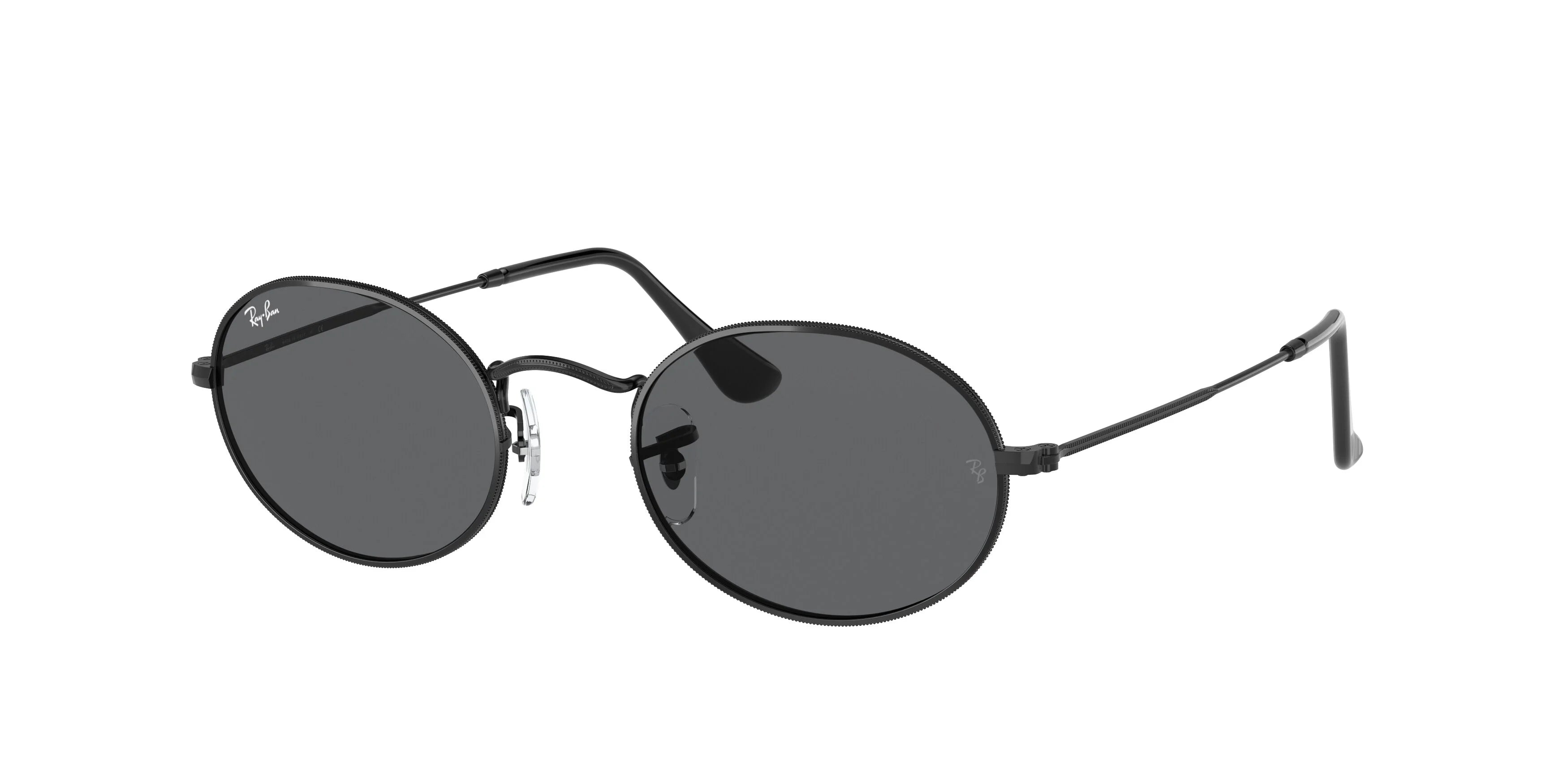 Ray-Ban Original Classic RB3547 Oval Flat Glass Lens Sunglasses in Box
