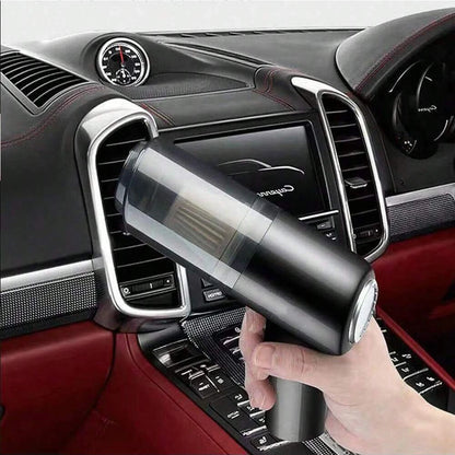 Aspiradora 3 en 1 con succión y soplado integrados, aspiradora combinada con carga USB, aspiradora pequeña para coche y hogar.