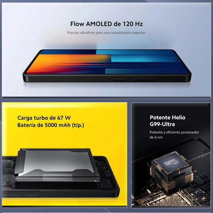 Xiaomi POCO M6 Pro 4G 8GB/256GB 12/512GB NFC EU Charger Global Version mobile phone