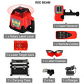 VEVOR 360 Rotary Laser Level Self-Leveling 500m Vertical Horizontal Scanning Professional Powerful Measurement Construction Tool