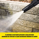 Limpiadores de alta presión de 1500 W, lavadoras de autos, herramientas de limpieza para jardines, pistolas de agua Karcher, pistolas de riego para jardines.