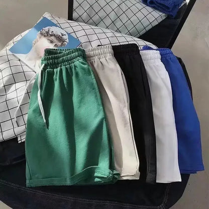 Trendy Brand Casual Loose-fit Men's Shorts Summer Home Comfort Sweatpants Sleepwear Stylish Five-piece Pants