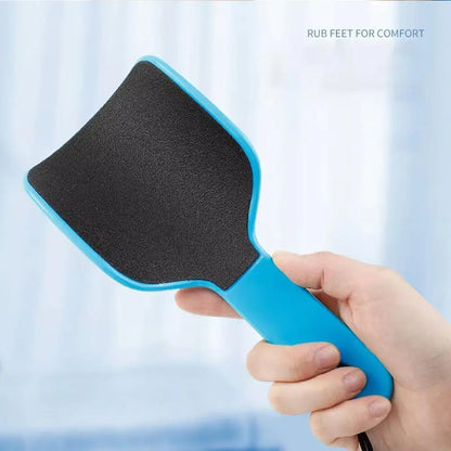 Lima curva para pies, removedor de callos y piel muerta, lima profesional de pedicura de doble cara, lijadora y depuradora en forma de U.