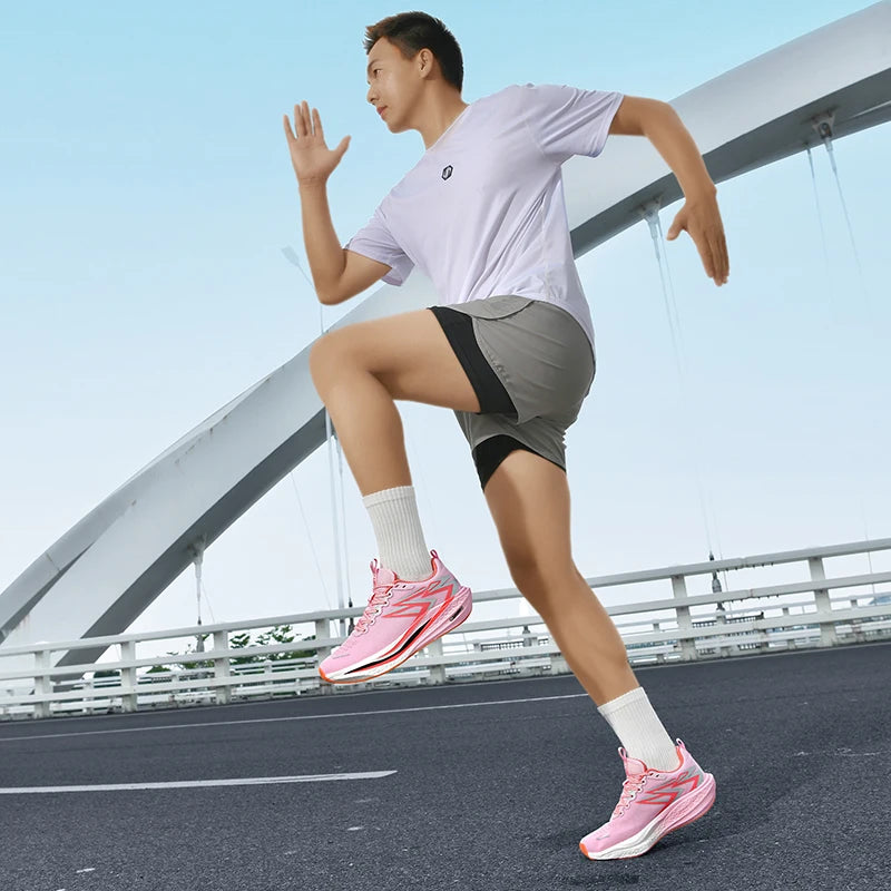 Running Sneakers Men Lightweight Breathable Non-Slip Wear-Resistant Soft Gym Jogging Shoes Comfort Marathon Sport Shoes for Man