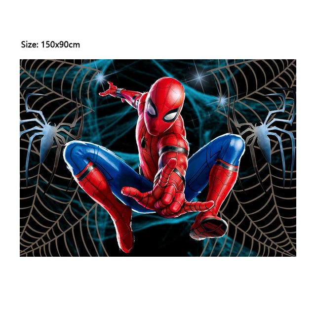 Spiderman Latex Balloons Garland Arch Kit para crianças, vermelho e azul, Birthday Party Decors, tema de super-herói, 1 conjunto, 1 conjunto, 1 conjunto