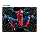 Spiderman Latex Balloons Garland Arch Kit para crianças, vermelho e azul, Birthday Party Decors, tema de super-herói, 1 conjunto, 1 conjunto, 1 conjunto