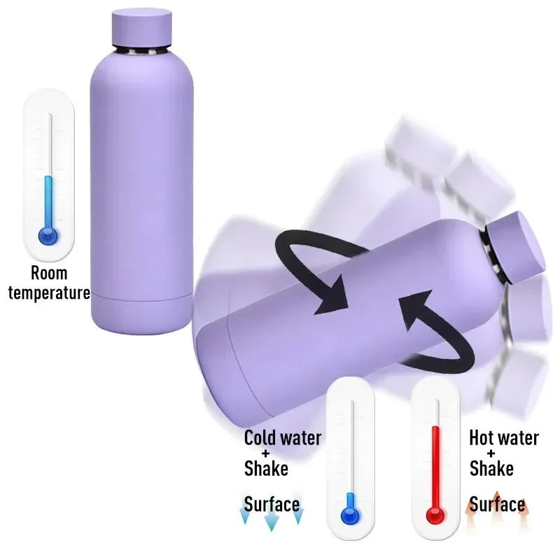 Custom Logo Thermos Large Vacuum Flask Stainless Steel Portable Thermos Bottle Outdoor Sports Water Bottle Travel Mug 500/750ml