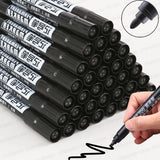 5-50Pcs Waterproof Oil-based Marker Pen Markers Black Blue Red Ink for Glass Metal Stationery Art Drawing Office School Supplies