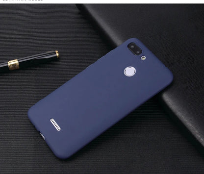 Funda de silicona TPU mate para Xiaomi Redmi 6 6A (5,45 pulgadas)