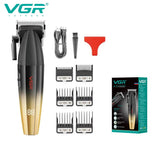 VGR Hair Trimmer Professional Barber Cordless Clipper Electric Hair Cutting Machine Metal Hair Trimmer for Men V-003 V-906 V-308