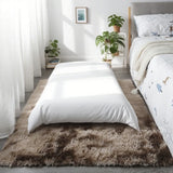 Shaggy Area Gray Rug For Living Room Super Soft Long Pile Bedroom Carpet Non-Slip Children's Home Decor Fluffy Bedside Floor Mat