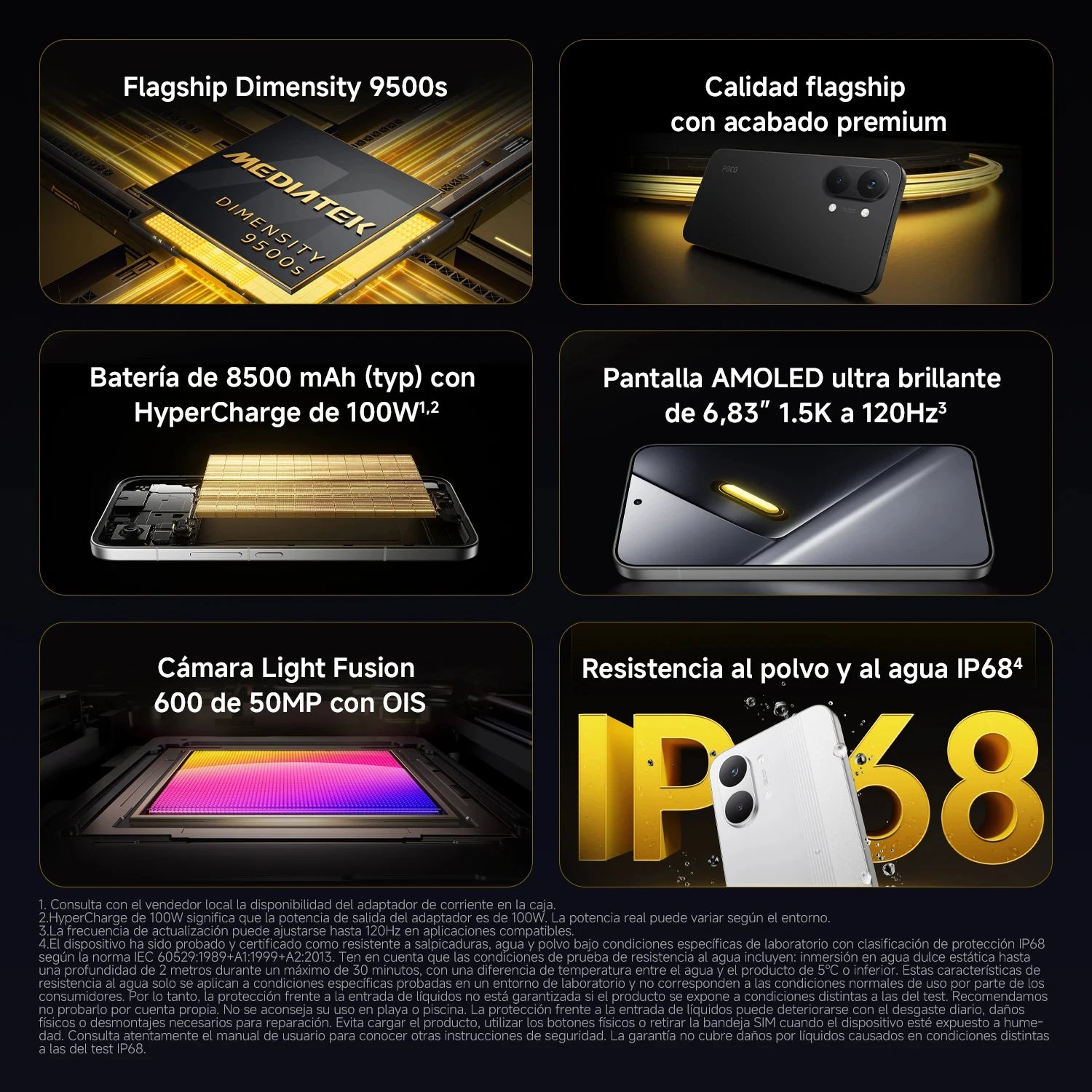 POCO X8 Pro MAX 5G 12GB 256GB 512GB NFC Smartphone Dimensity 9500s 8500mAh  50MP OIS Camera