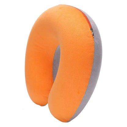 Almohada de cuello en forma de U, inflable, para aliviar la fatiga, para viajes, reposacabezas de vuelo, cojín para dormir en forma de U para avión.