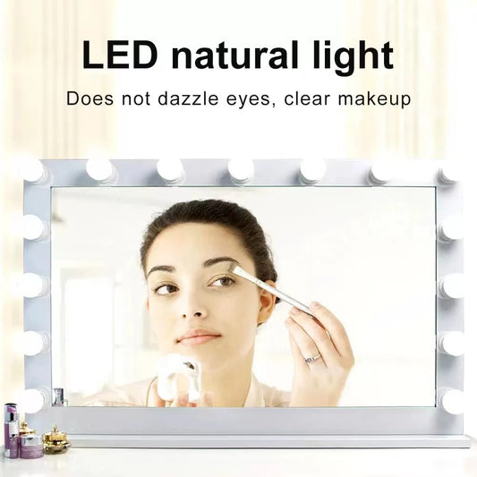 Bombillas LED para espejo de maquillaje, 5 V, 2 A, lámpara LED USB para mesa, 10 unidades