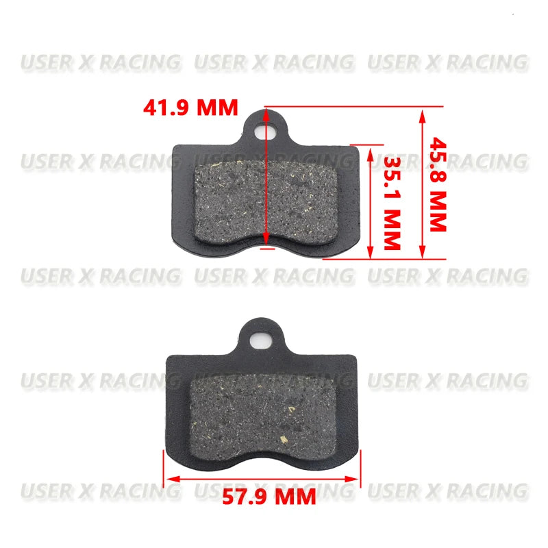 USER-X Universal Motorcycle Disc Brake Pad Front Rear Disc Brake Pads Block Shoes Scooter VICTORIA Blade RG125 Honda 145