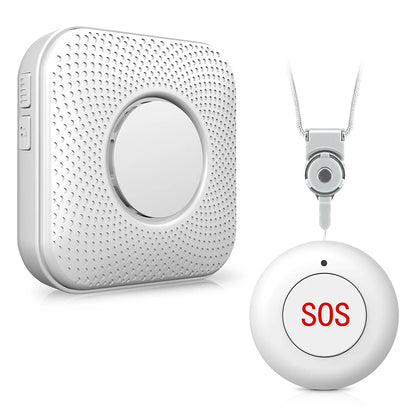 Emergency Button Wireless Remote Call SOS Button 433MHz Caregiver Pager Home Secure Alarm System For Patient Elderly