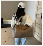 Customizable Name Crossbody Sports and Fitness Bag Oxford Cloth Women's Bag Luggage Bag Lightweight Short Distance Travel Bag