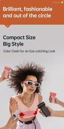 JISULIFE Handheld Turbo Fan,Super Strong Wind,5 Speeds,Long Battery Life,5000mAh,USB Rechargeable,Multipurpose Pocket fan