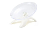 Pet Hamster Running Wheel Mute Flying Saucer Steel Axle Wheel Running Disc Toys Cage Small Animal Hamster Accessories