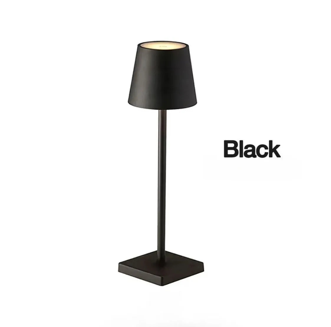 Table Lamp LED Touch Sensor Desktop Night Light Rechargeable Wireless Reading Lamp For Hotel Bar Restaurant Bedroom Decor Light