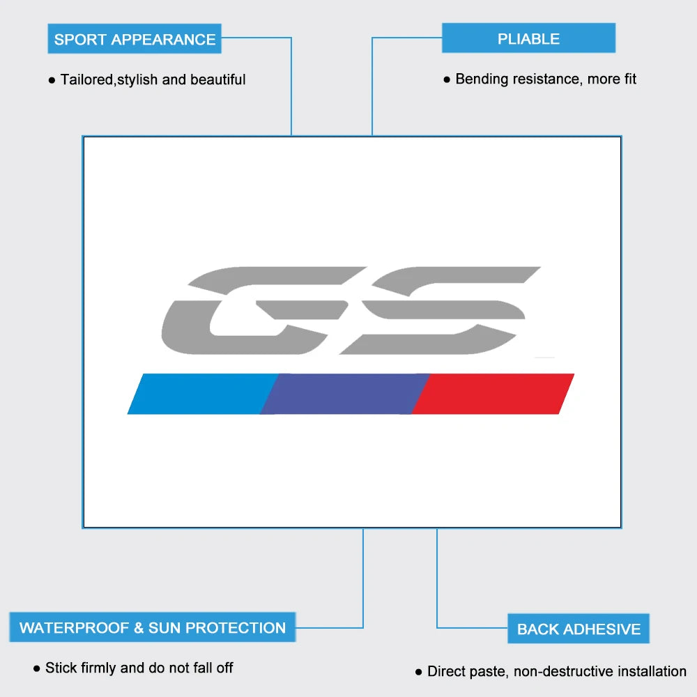 Motorcycle Stickers Decal R 1200 GS Adventure for BMW R1200GS R1250GS R1300GS GS1200 1200GS R850GS R1150GS ADV LC Accessories