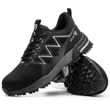 Men's Safety Shoes Toe, Puncture-Proof Sneakers, Breathable Work Boots, Comfortable Shoes, Men's Safety Boots, Fashion 