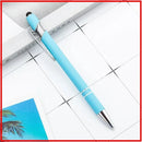 20-200 Pens Wholesale Metal Ballpoint Pen Touch Screen Pen Office School Advertising Pen Custom Logo Text Laser Engraving
