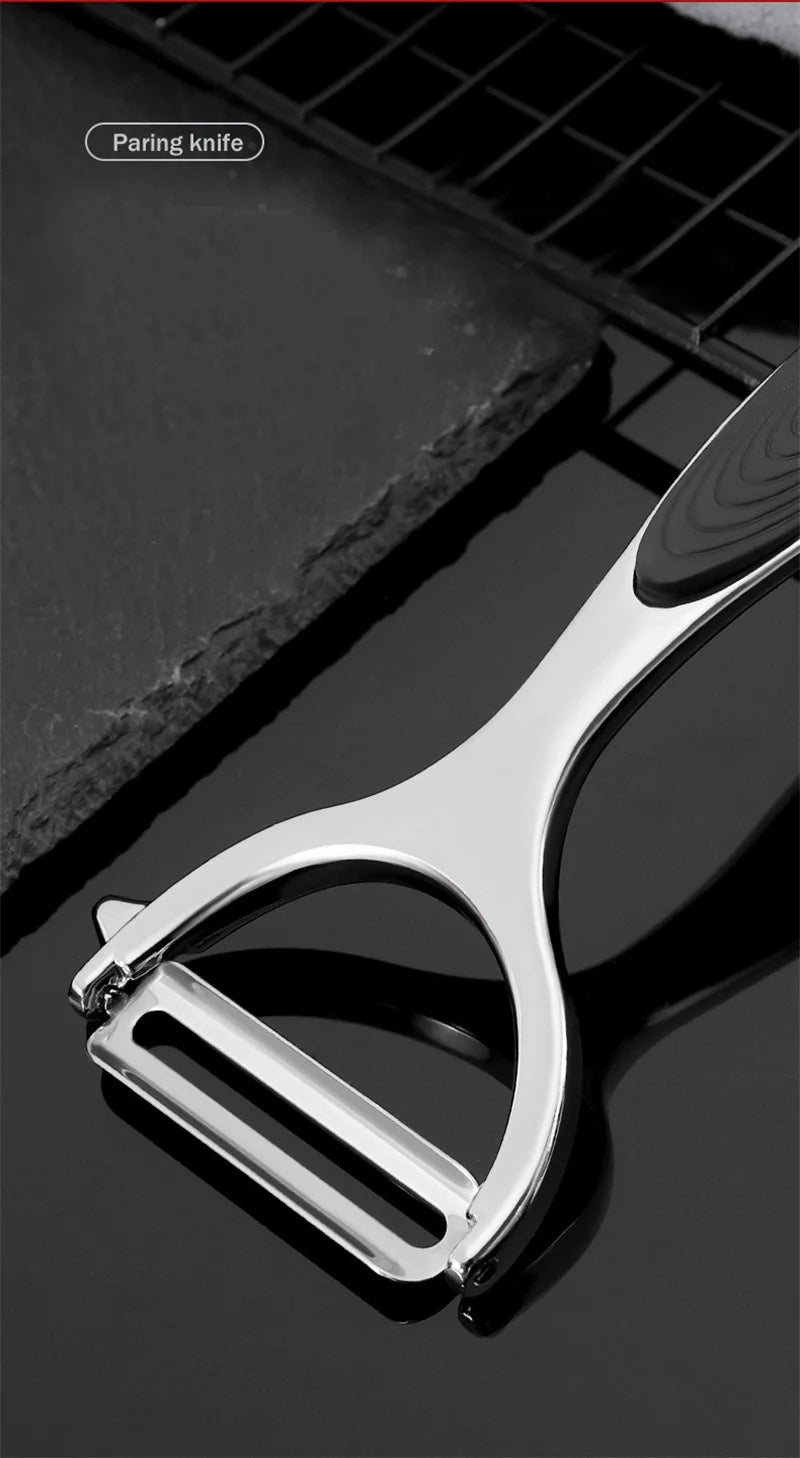 Stainless Steel Peelers & Zesters Multifunctional Vegetable Fruits Peeler Potato Carrot Grater Cutter Household Kitchen Gadgets