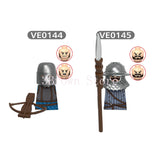 MOC Medieval Building Blocks Castle Knight Western Cowboy Historical Army Cavalry Horse Soldier Gun Kid Toy Gift Brick DIY S040
