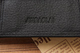 100% Genuine Leather Men Wallets Premium Product Real Cowhide Wallets for Man Short Black Walet Portefeuille Homme