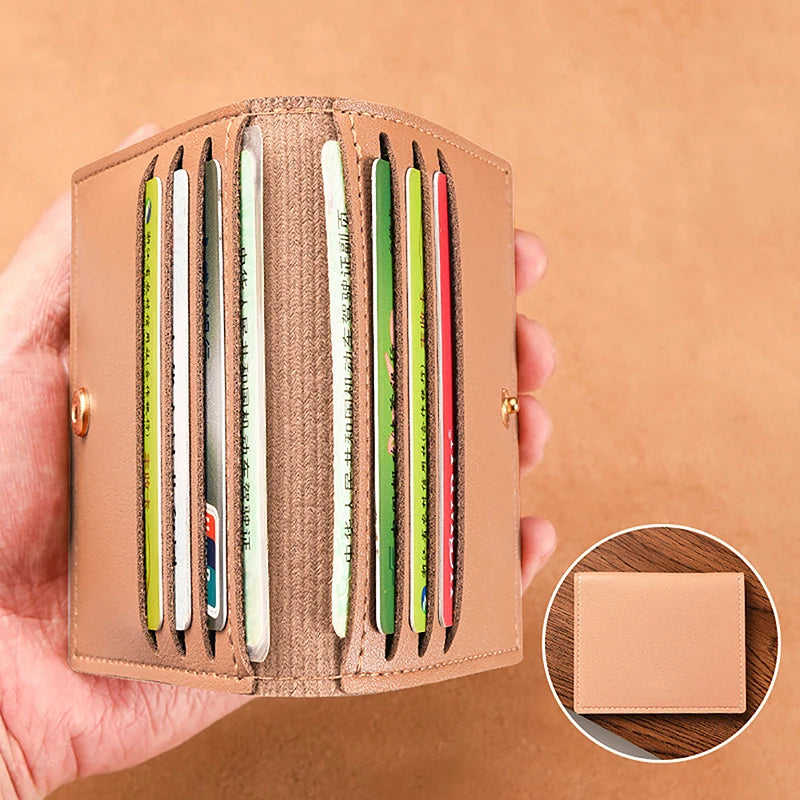 1 funda para tarjetas, delgada y compacta, para identificación bancaria, para licencia de conducir, sencilla y antidesmagnetización.