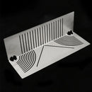 90 Degree Square Steel Bending Ruler Right Angle Arc Bending Drawing Line Ruler Building Parallel Line Drawing Cutting Marking