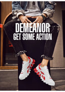 Men's casual sports shoes, outdoor lightweight walking sports running shoes, comfortable high-quality men's tennis shoes