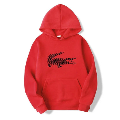 Men's and Women's Hoodie Sweatshirt Fashion Print Black Gray Pink Hooded Hip Hop Wool Hoodie Men's Brand Hoodie Street Clothing