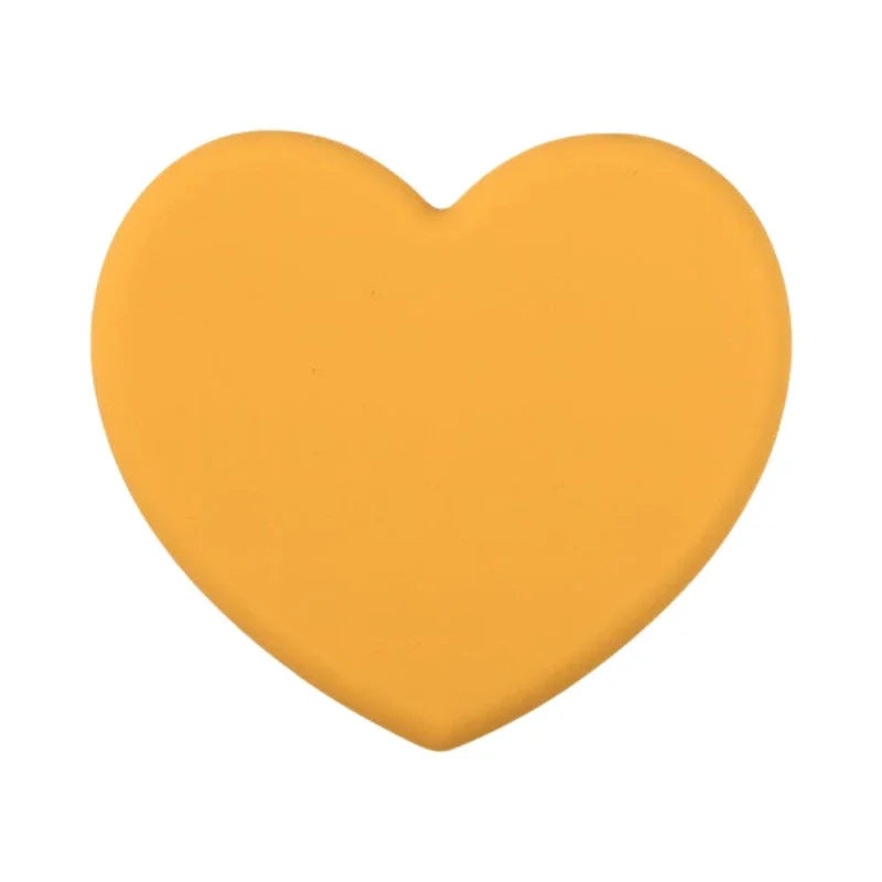 Heat Resistant Silicone Mat Thicker Drink Cup Non-slip Pot Coasters Heart-shaped Placemat Kitchen Accessories Holder Table